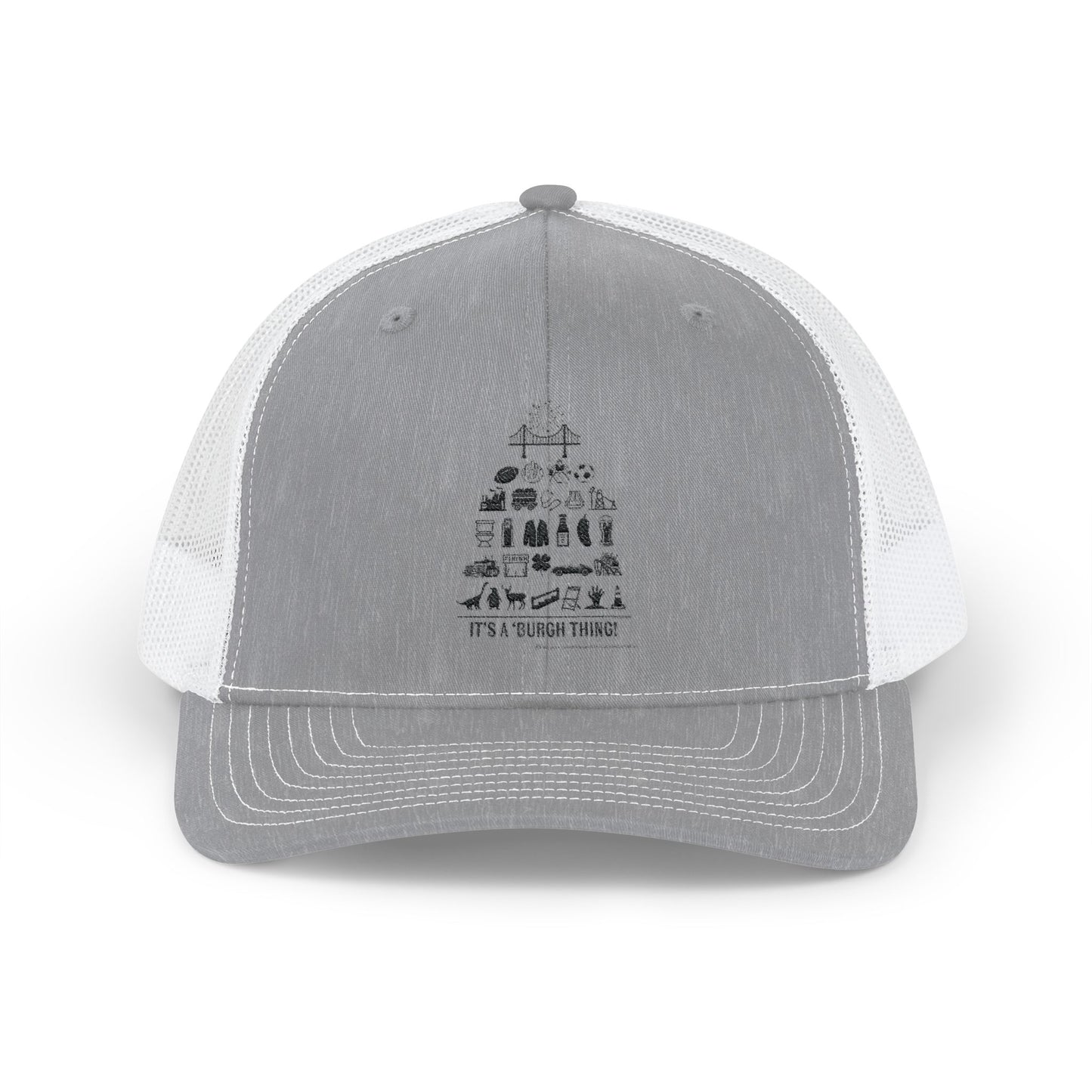 Pittsburgh Poster - Snapback Trucker Cap