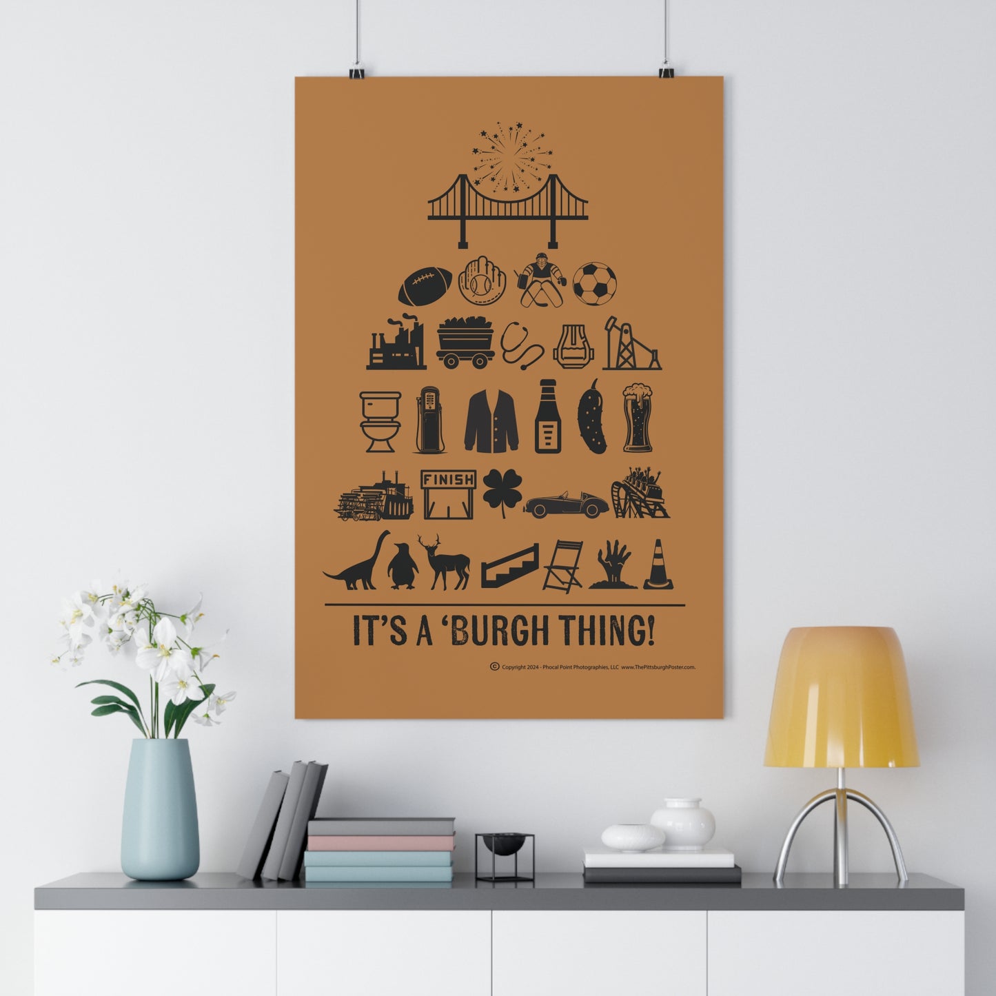 Pittsburgh Poster - 'It's a Burgh Thing!'