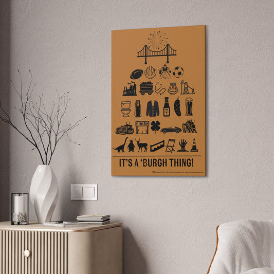 Pittsburgh Poster - Canvas Art