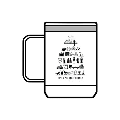 Pittsburgh Poster - 15oz Coffee Mug