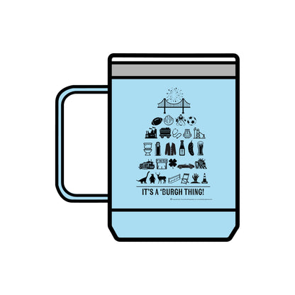 Pittsburgh Poster - 15oz Coffee Mug