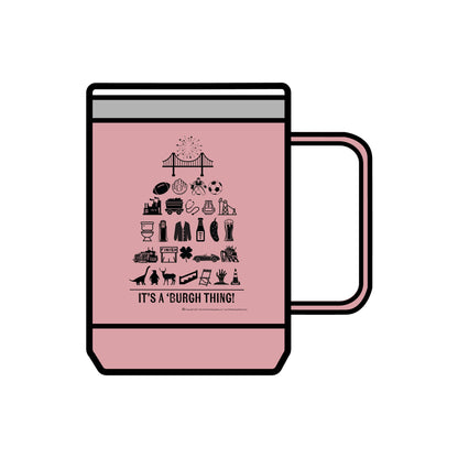 Pittsburgh Poster - 15oz Coffee Mug