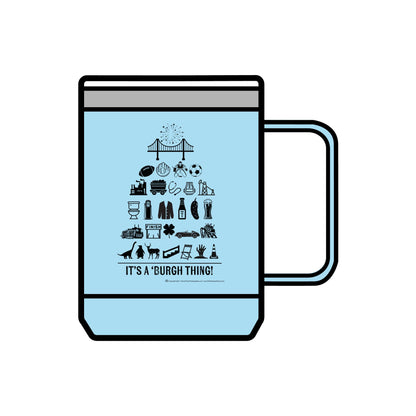 Pittsburgh Poster - 15oz Coffee Mug