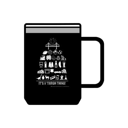 Pittsburgh Poster - 15oz Coffee Mug